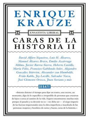 cover image of Caras de la historia II
